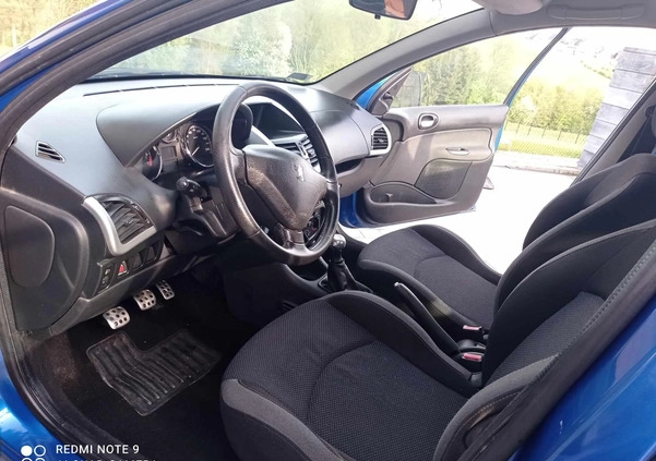 Peugeot 206 plus cena 10900 przebieg: 149100, rok produkcji 2010 z Przecław małe 466
